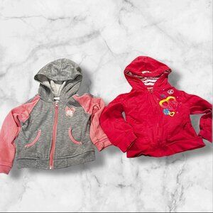 Toddler Girl  3T Hoodies 2pc